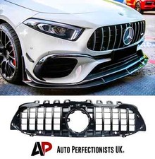 Mercedes A Class W177 AMG Line Gloss Black Front PANAMERICANA GT Grille Grill