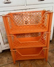 Vintage Retro Orange Plastic
