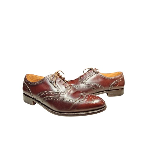 Vintage barker brown leather - vintage,