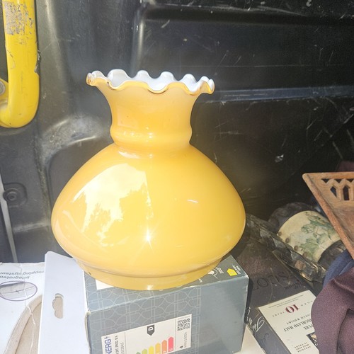 Student lamp globe amber - student,
