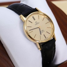 Omega De Ville Gold Black