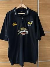 LONDON WASPS 2005/2006 HOME RUGBY UNION SHIRT KIT JERSEY RETRO CANTERBURY 2xl