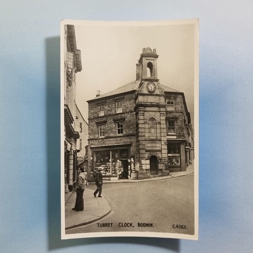 Bodmin cornwall postcard c1950 - bodmin,