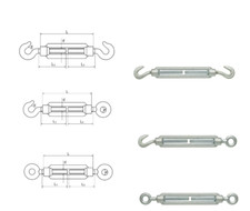 Turnbuckle Wire Tensioner Rope