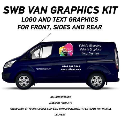 Swb van graphics kit sign - van,