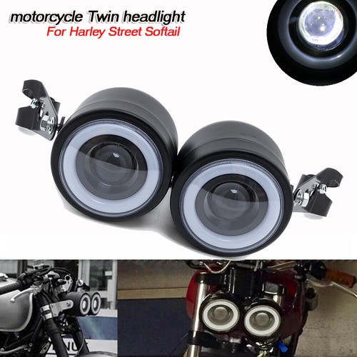 Twin headlight motorcycle - twin,