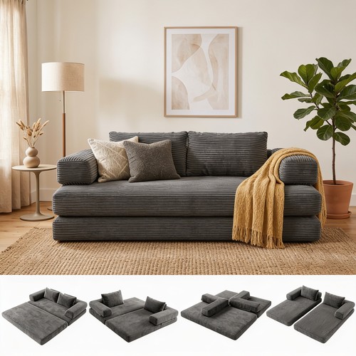Seater folding sofa - sofa, bed