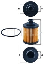 OIL FILTER FITS: FITS FOR FIAT PANDA / PANDA CLASSIC 1.3 JTD MULTIJET 4X4 /1.