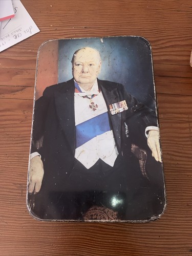 Vintage toffee tin winston - toffee,