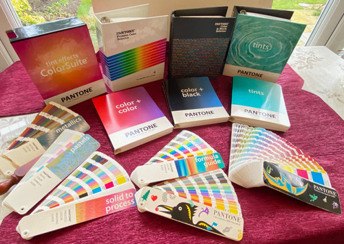 Pantone colour guides - 12, &