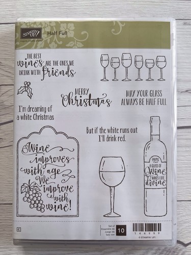 Stampin half full - stampin',