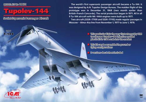 Icm 14401 tupolev 144 - tupolev, tu-144