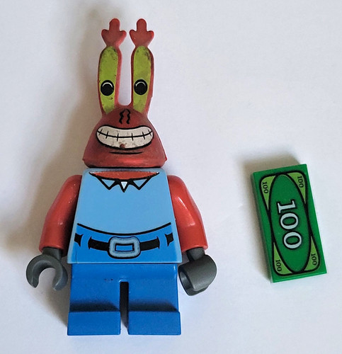 Lego spongebob squarepants - spongebob, mr
