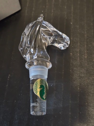 Waterford crystal horse head - waterford,