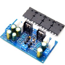 Mono Power Amplifier Board 1943+5200 HiFi Double Output DC 35-60V Audio Module