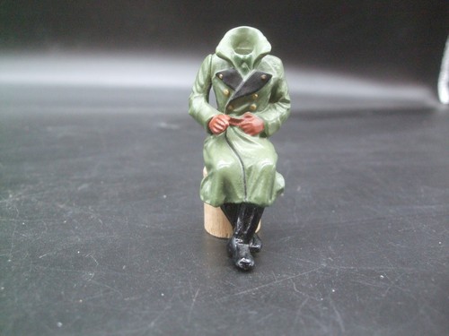 Elastolin seat figure - elastolin,