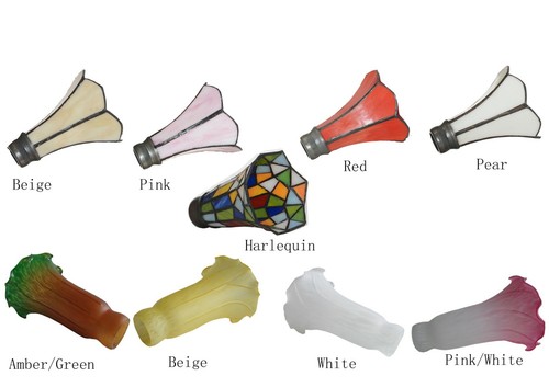Lily glass with - glass,