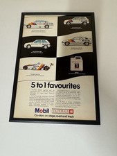 FRAMED Vauxhall Nova Astra GTE