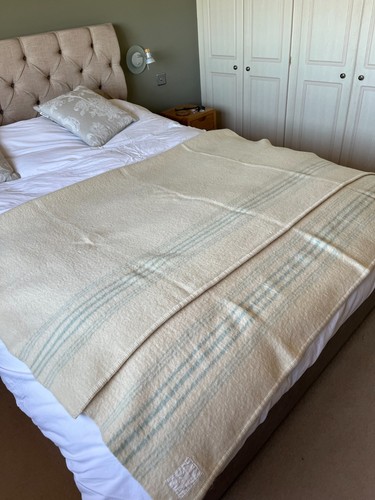 Vintage earlywarm wool blanket - vintage,