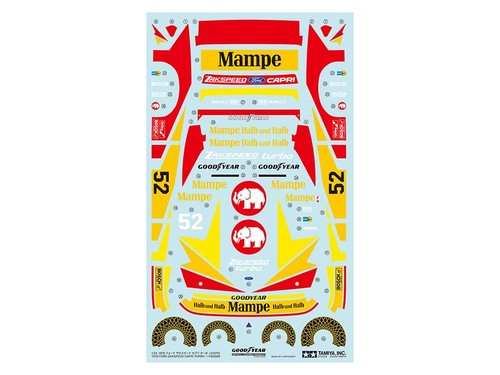 Tamiya decals for - 1/24, 1978