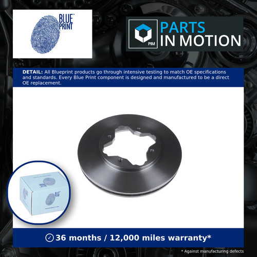 Brake discs pair vented - brake,