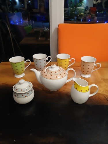 Aynsley polka dot - polka, tea