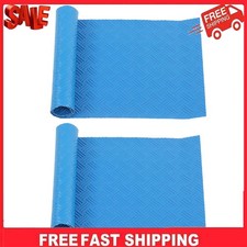 Pool Ladder Mat Rubber Protective Pads 60x24x0.1cm Set for Safe Pool Access