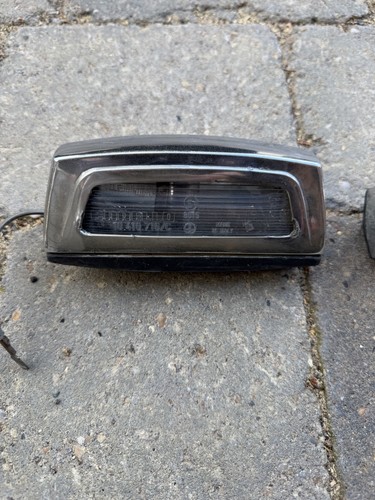 Pair carello number - pair, plate