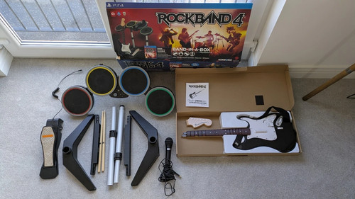 Rock band wireless drums - band,