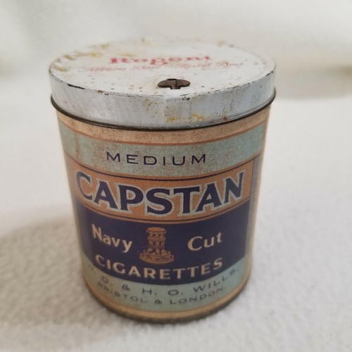 Vtg empty medium capstan navy - vtg,