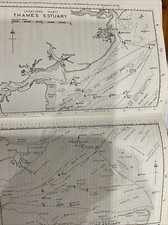 VINTAGE SEA CHART / NAUTICAL