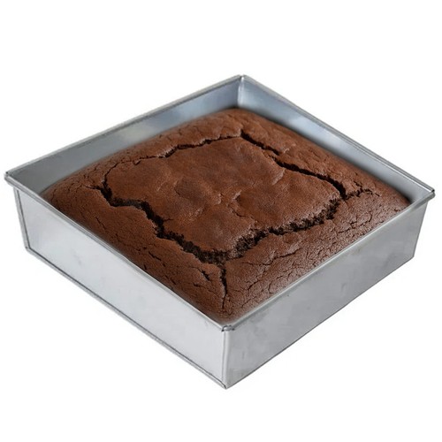 Single square cake - square, –