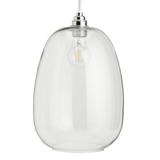 Clear Glass Easy Fit Lampshade