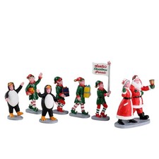 Lemax Table Accents, Santa's Elf Parade