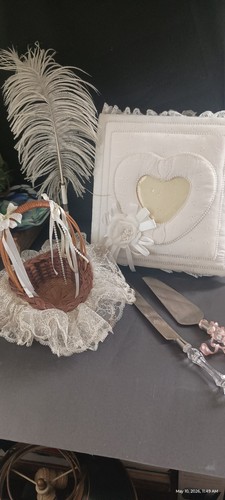 Wedding ostrich plume pen with - wedding,