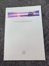 Mercedes-Benz V-Class Brochure 1997 - UK Issue - Trend, Fashion, Ambiente