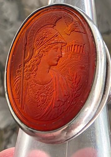 Sterling silver carnelian - silver,