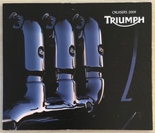 TRIUMPH CRUISERS MOTORCYCLE RANGE Sales Brochure For 2009 #T3865003