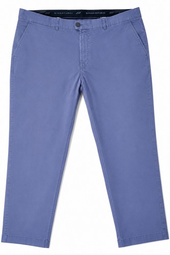 Bruhl blue chino trousers w40 - bruhl,