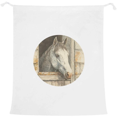 Horse peering over - 'horse,
