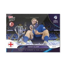 Harvey Elliott - 2025 UEFA Euro U-21 Topps NOW - #12