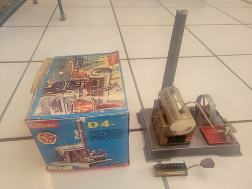 Wilesco steam engine with - wilesco,