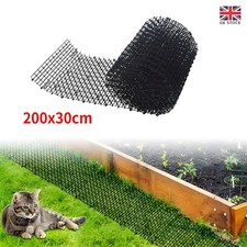 2M Cat Scat Spike Garden Anti-Cat Dog Pest Deterrent Mat Repellent Animal SCARER