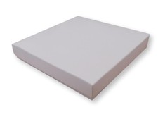 1 WHITE 6X6 INCH BOXES