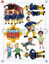 FIREMAN SAM EDIBLE ICING CAKE