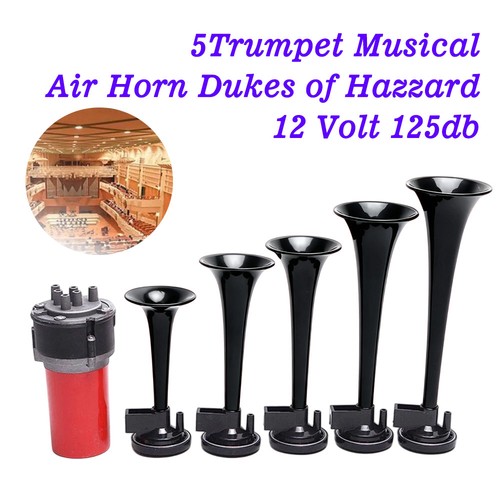 12v dixie musical air horns - 12v,