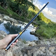 3.6m Telescopic Fishing Whip Carbon Rod Tenkara Style Ultra-Light & Portable