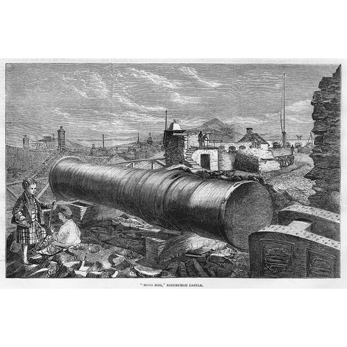 Edinburgh castle mons meg - mons,