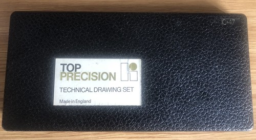 Vintage geometry set - set, top