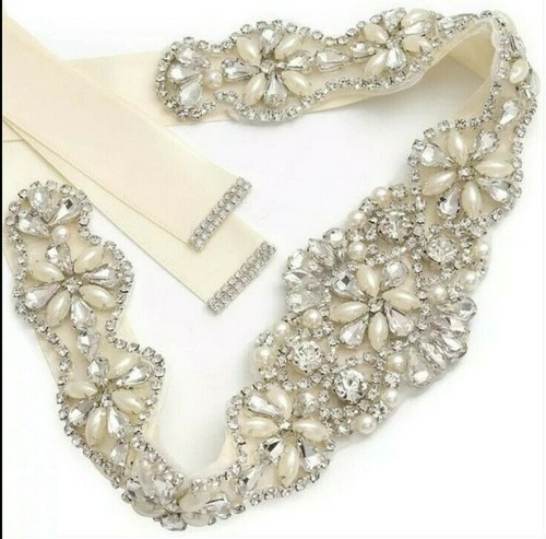 Bridal crystal pearls - bridal,